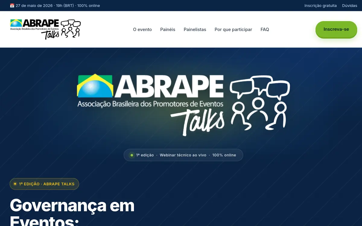 Abrape Talks